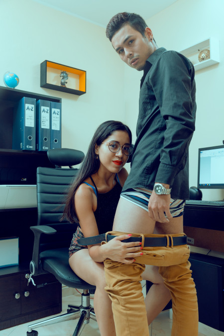 office couple